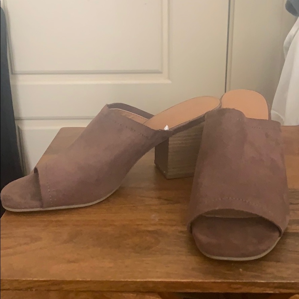 Brown heels